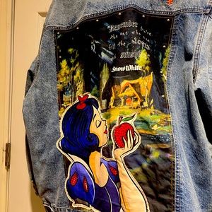 ShopDisney XL Jean jacket Boyfriend style so this runs up a size or runs big